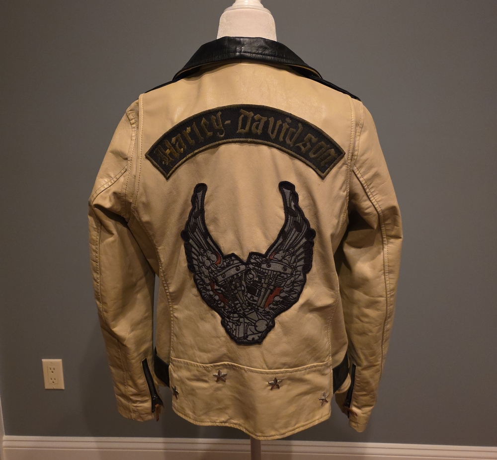 Harley-Davidson Women's Natalya V-Twin Leather Jacket Size M